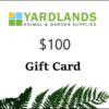 $100 Yardlands Gift Card