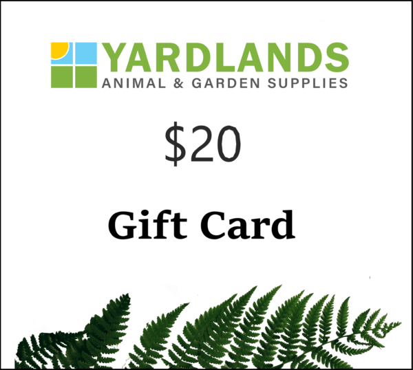 $20 Yardlands Gift Card