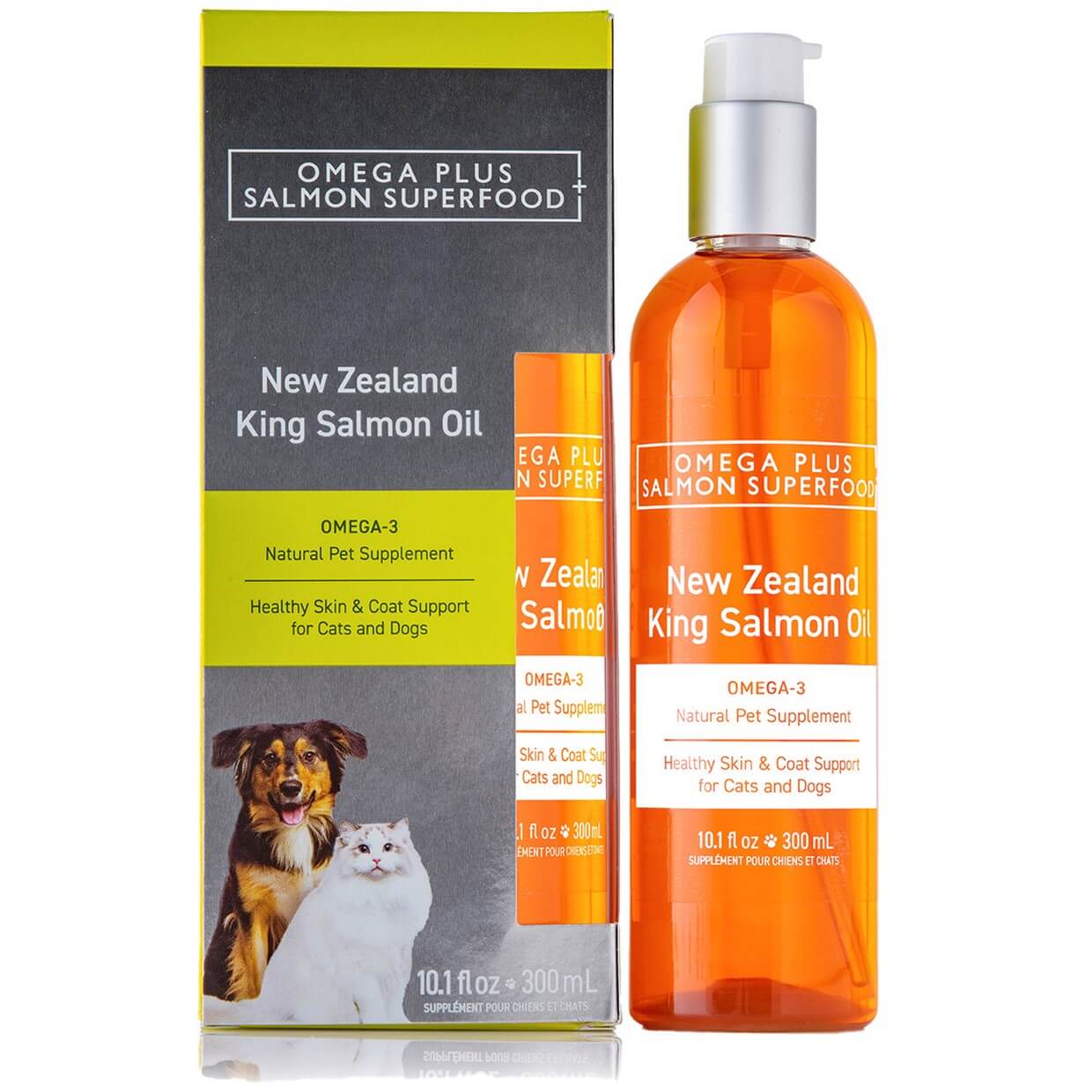 Salmon oil for dogs pets best sale at home